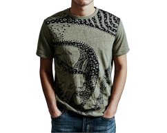Tričko bavlna, Sure Buddha, khaki