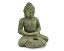 Betonová socha Buddha, meditace, čajová svíčka, zelená 30 cm - II. jakost