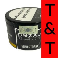 Tabák Dozaj Black T&T Mintstorm 125 g