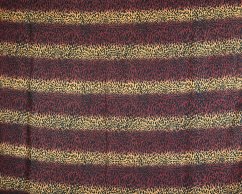 Sarong - Pareo REN, gepard, červená