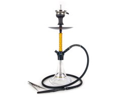 Vodní dýmka Aladin Alux M3.1 Gold 48 cm Clear