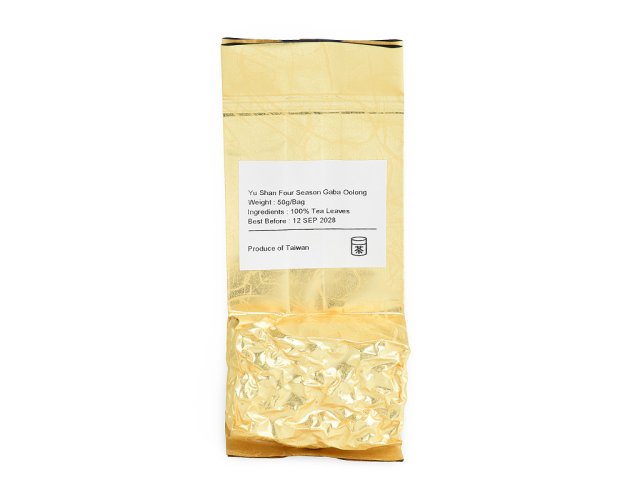 Polozelený čaj Formosa Yu Shan Four Season Gaba Oolong - 50 g