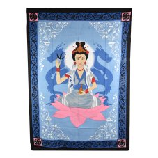 Přehoz Mandala - Kwan Yin 132 x 198 cm - II. jakost