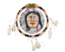 Indiánská závěsná dekorace 30 cm - var. E - II. jakost