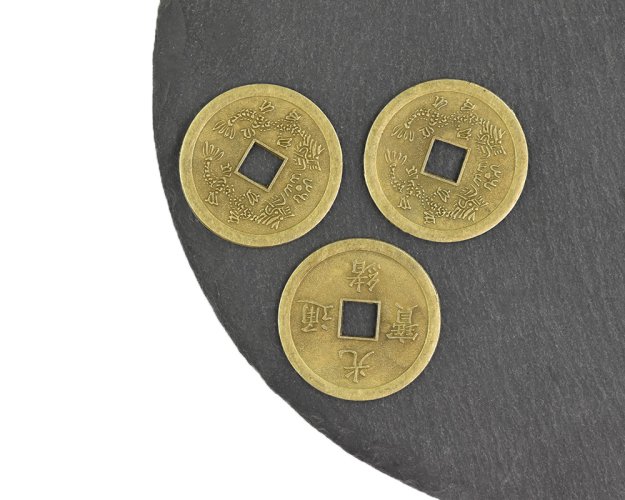 Čínská mince štěstí 3,7 cm