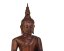 Dřevěná socha Buddha - Dhyana Mudra meditace lotos, hnědá, 48 cm