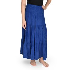 Dlouhá sukně PAWNA, modrá