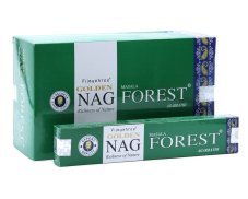 Indické vonné tyčinky Les Golden Nag Forest 15 ks