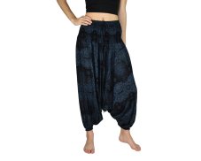 Harémové kalhoty aladin NATSU, Thai Buta, černá, II. jakost