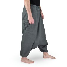 Harémové kalhoty aladin MIN, šedá, II. jak