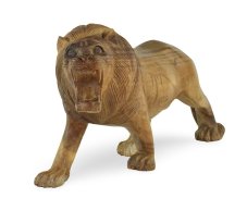 Dřevěná dekorace Lev 20 - var. C