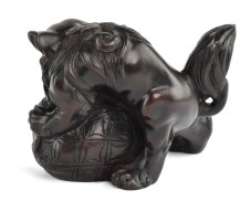 Čínský lev L 8 x 9cm - pryskyřice