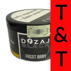 Tabák Dozaj Black T&T Frsst Brry 125 g