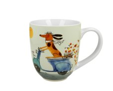 Hrnek XXL PES NA SKÚTRU 1000 ml