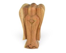 Dřevěná skládací krabička Anděl strážný - dvoubarevná