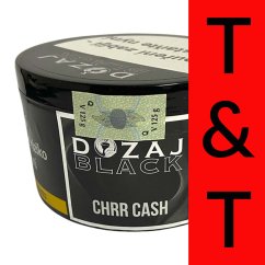 Tabák Dozaj Black T&T Chrr Cash 125 g