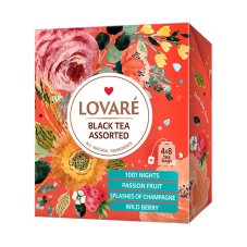 Kolekce čajů Lovaré Black Tea Assorted (32 sáčků) 64 g