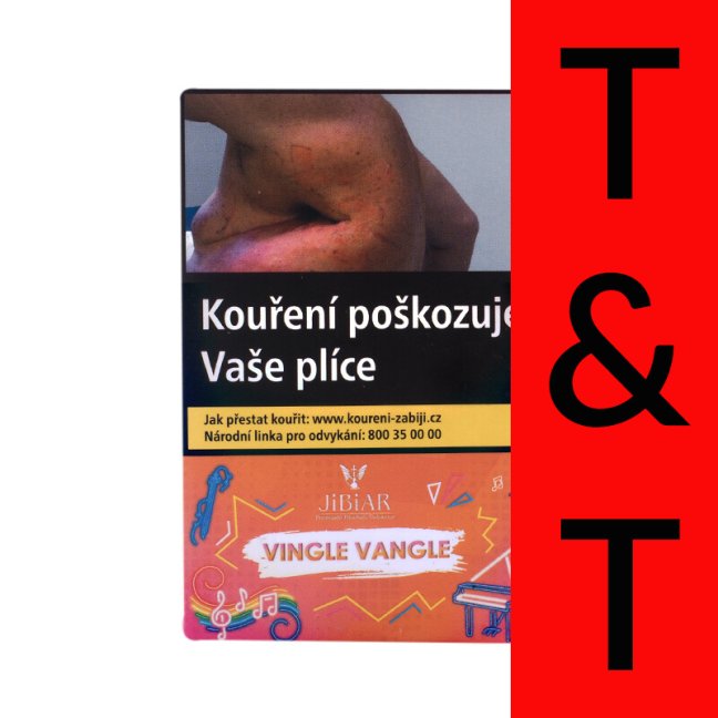 Tabák do vodní dýmky Jibiar Vingle Vangle 50 g