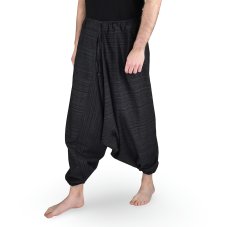 Harémové kalhoty aladin MIN, černá