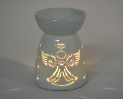 Aromalampa bílá - Anděl
