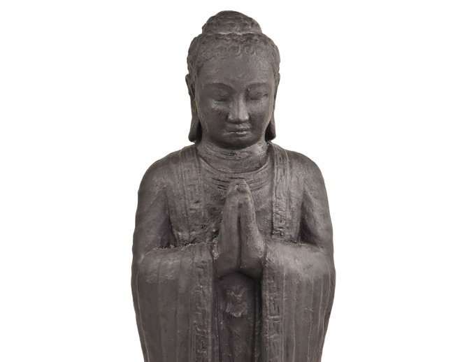 Odlehčená socha Buddha - Namasté - Anjali Mudra - 60 cm - II. jakost