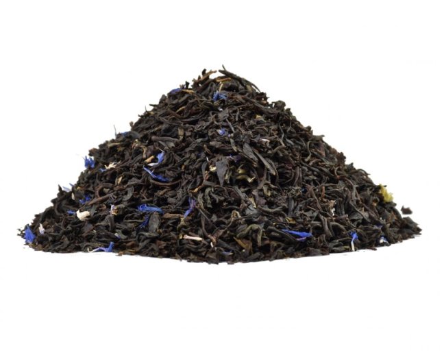Černý aromatizovaný čaj Earl Grey Blue Flower - Gramáž čaje: 200 g