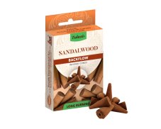 Vonné jehlánky Tulasi "tekoucí dým" Sandalwood 30 g