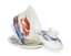Porcelánový zhong/gaiwan Dragon, bílý, červený drak, 160 ml