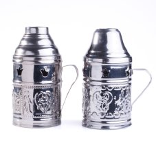 Závětří Top Mark 16 cm stříbné