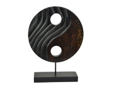 Dřevěná dekorace Jin Jang I 35 cm
