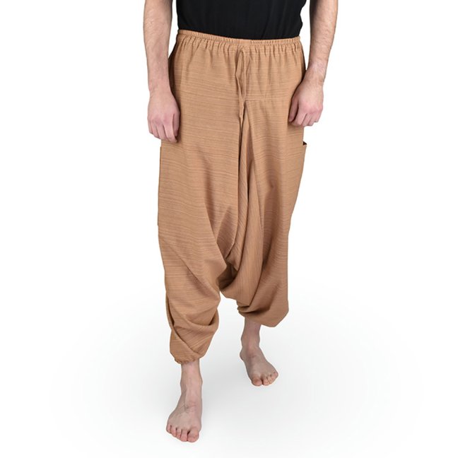 Harémové kalhoty aladin LIN, béžová