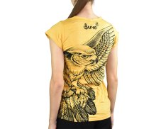 Tričko dámské krátký rukáv SURE, Orlí vzlet, žlutá