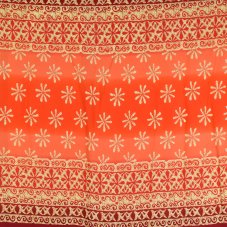 Sarong - Pareo BUN, OMBRE kvítek, červená