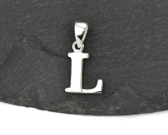 Stříbrný přívěsek Písmeno "L"