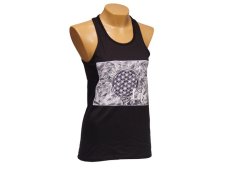 Dámské tílko I AM LIFE, bavlna, černé