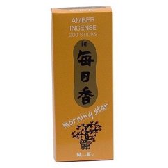 Japonské vonné tyčinky Nippon M/S 200 ks Amber