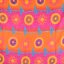 Sarong - Pareo KUJAKU, slunce, růžovo - oranžový, modrý pruh
