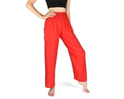Kalhoty jóga SARUT, červené