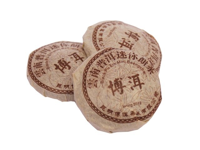Tmavý čaj China Yunnan Pu Erh Shu Mini Beng Cha  - 10 x 9 g