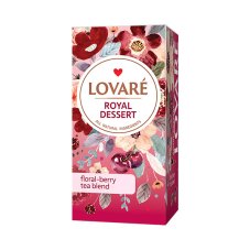 Bylinný aromatizovaný čaj Lovaré Royal Dessert (24 sáčků) 36 g