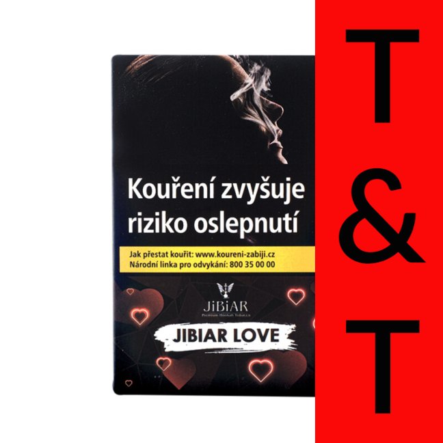 Tabák do vodní dýmky Jibiar Love 50 g