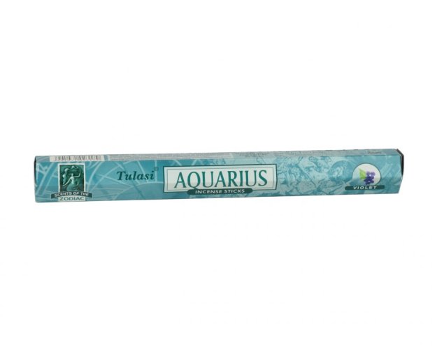 Indické vonné tyčinky Tulasi Zodiac Vodnář