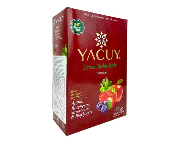 Yerba Maté Yacuy Red Fruits - 500 g