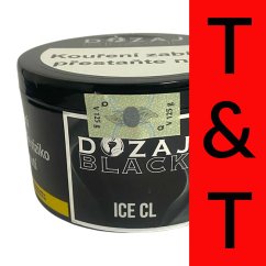 Tabák Dozaj Black T&T Ice Cl 125 g