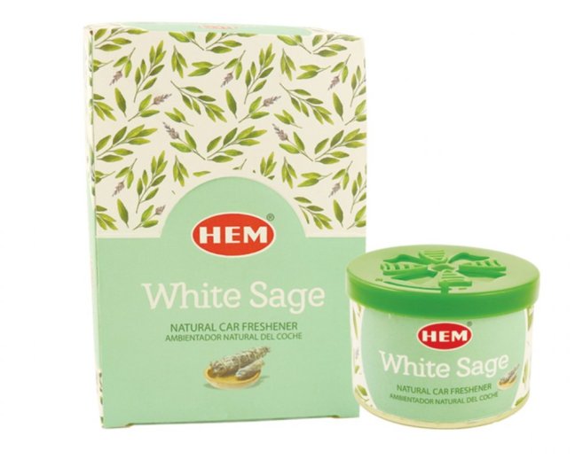 Bílá Šalvěj Hem - Osvěžovač do auta Bílá Šalvěj Hem - Osvěžovač do auta