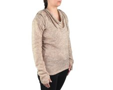 Svetr THU s kapucí, béžový