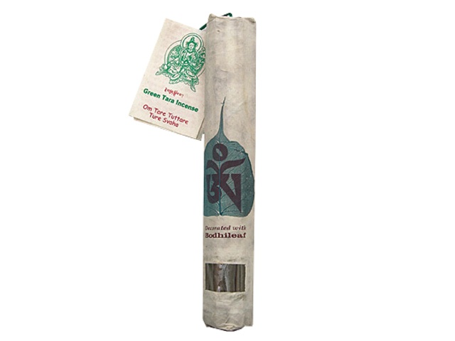 Bodhileaf Green Tara Tibet vonné tyčinky Bodhileaf Green Tara Tibet vonné tyčinky
