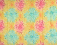 Sarong - Pareo REN, ohňostroj, pastelově oranžový, světlý