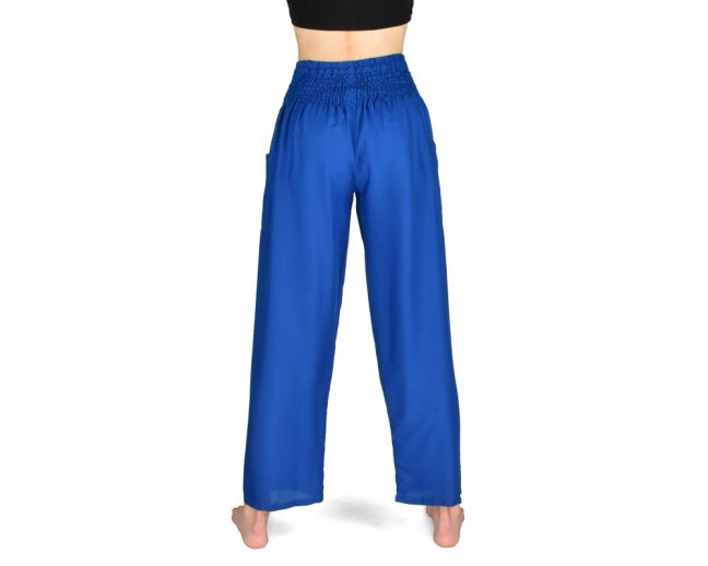 Kalhoty jóga SARUT, modré