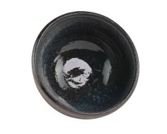 Keramická miska větší tmavě hnědá